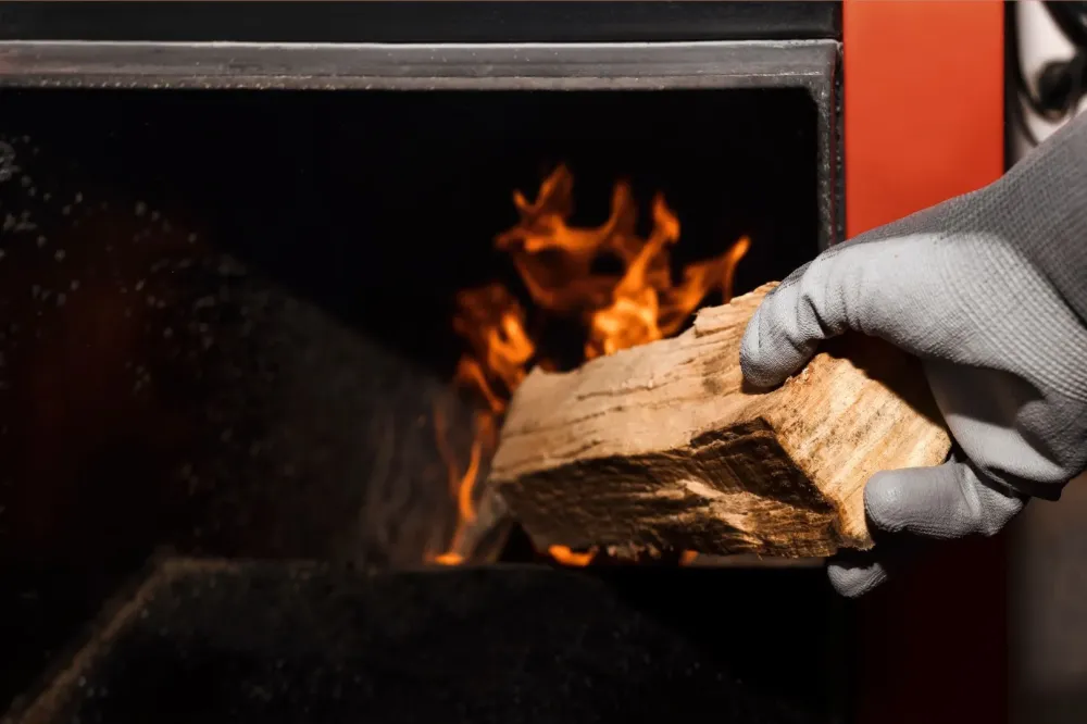 chaudière à bois